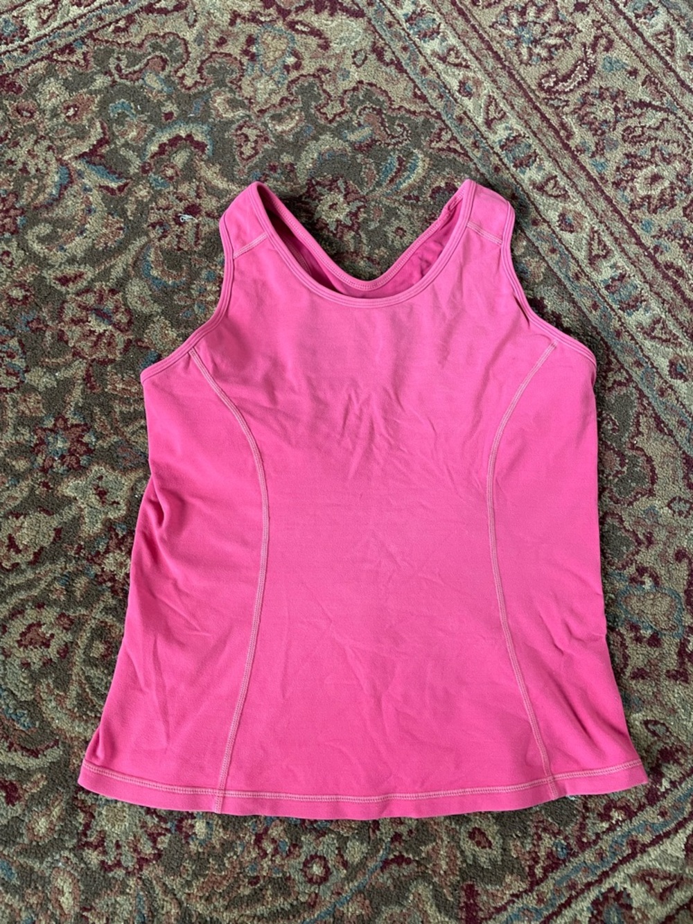 lululemon athletica Pink Racerback Tank Top
